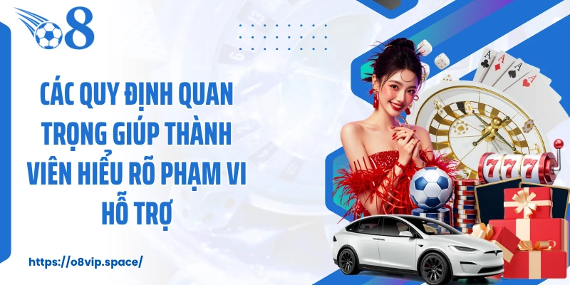 Các quy định quan trọng giúp thành viên hiểu rõ phạm vi hỗ trợ
